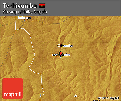 Physical Map of Techivumba