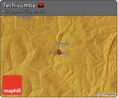 Physical Map of Techivumba