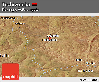 Satellite Panoramic Map of Techivumba