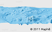 Physical Panoramic Map of the area around 14° 56' 57" S, 176° 43' 29" W