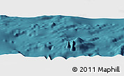 Satellite Panoramic Map of the area around 14° 56' 57" S, 176° 43' 29" W