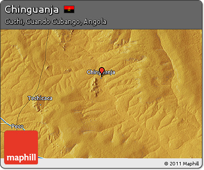 Physical 3D Map of Chinguanja