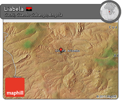 Satellite 3D Map of Liabela