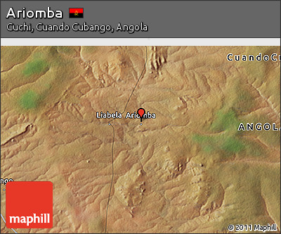 Satellite 3D Map of Ariomba