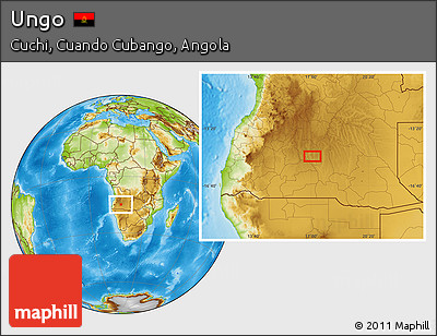 Physical Location Map of Ungo