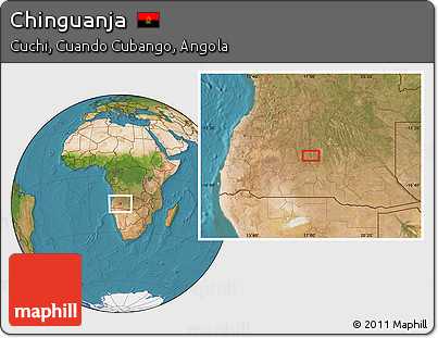 Satellite Location Map of Chinguanja