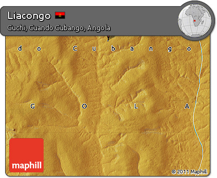 Physical Map of Liacongo