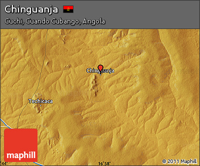Physical Map of Chinguanja