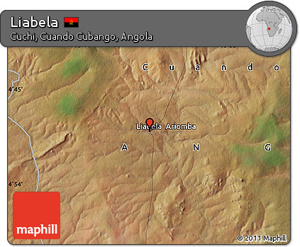 Satellite Map of Liabela