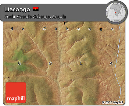 Satellite Map of Liacongo