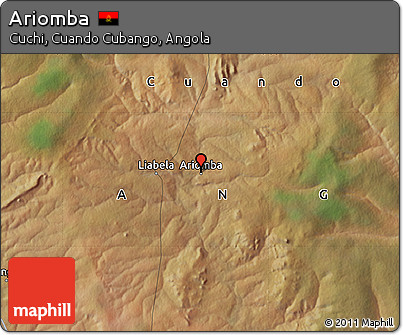 Satellite Map of Ariomba