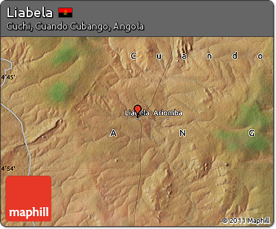 Satellite Map of Liabela