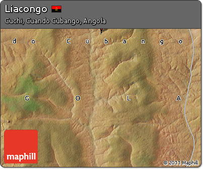 Satellite Map of Liacongo