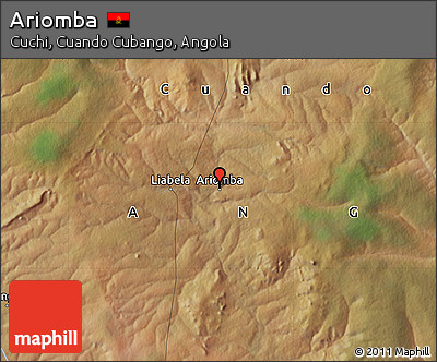 Satellite Map of Ariomba
