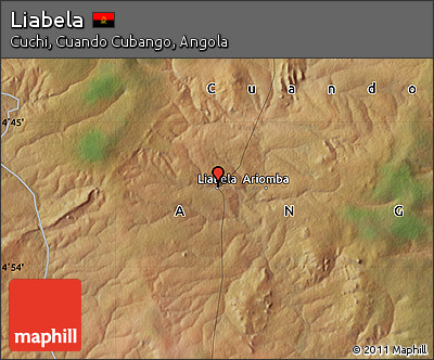 Satellite Map of Liabela