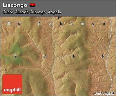 Satellite Map of Liacongo