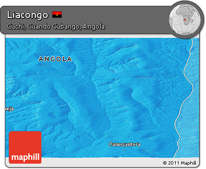 Political Panoramic Map of Liacongo