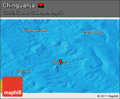 Political Panoramic Map of Chinguanja
