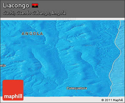 Political Panoramic Map of Liacongo