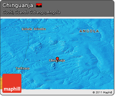 Political Panoramic Map of Chinguanja