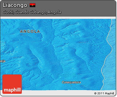 Political Panoramic Map of Liacongo