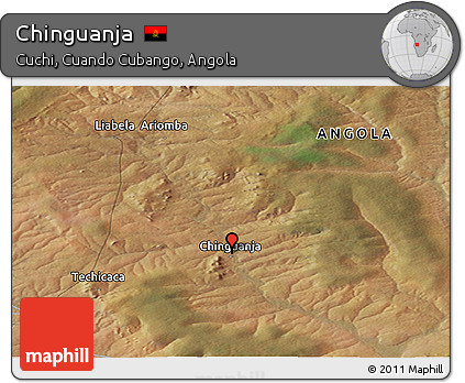 Satellite Panoramic Map of Chinguanja