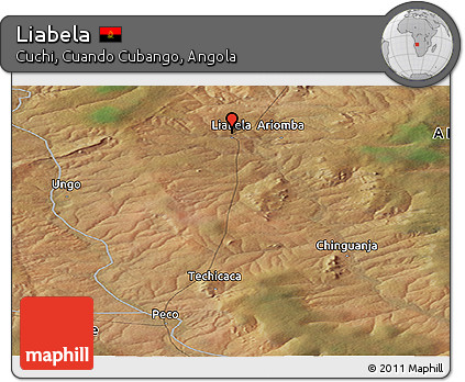 Satellite Panoramic Map of Liabela