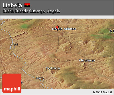 Satellite Panoramic Map of Liabela