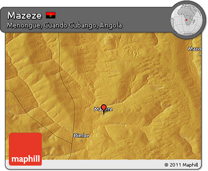 Physical 3D Map of Mazeze