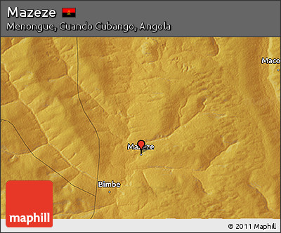 Physical 3D Map of Mazeze