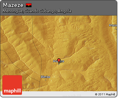Physical 3D Map of Mazeze