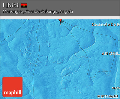 Political 3D Map of Libibi