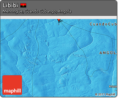 Political 3D Map of Libibi