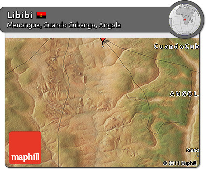 Satellite 3D Map of Libibi