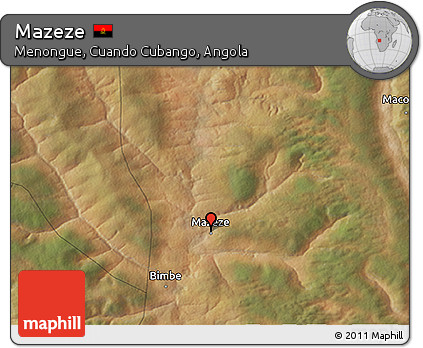 Satellite 3D Map of Mazeze