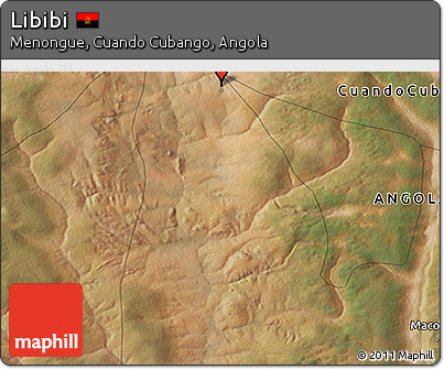 Satellite 3D Map of Libibi
