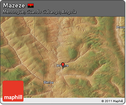 Satellite 3D Map of Mazeze