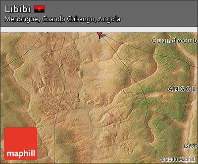 Satellite 3D Map of Libibi