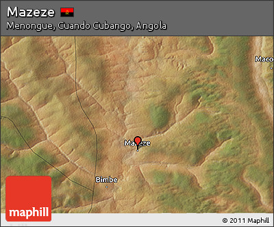 Satellite 3D Map of Mazeze
