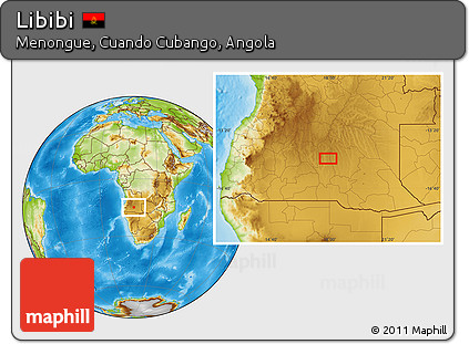 Physical Location Map of Libibi