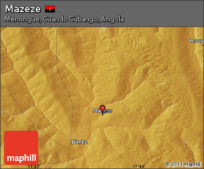 Physical Map of Mazeze