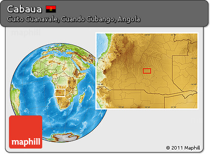 Physical Location Map of Cabaua