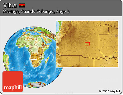 Physical Location Map of Vitia