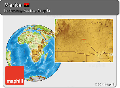 Physical Location Map of Marite