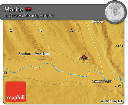 Physical Map of Marite