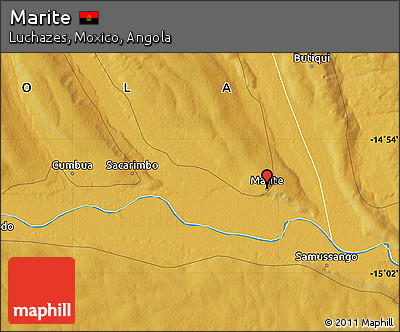 Physical Map of Marite