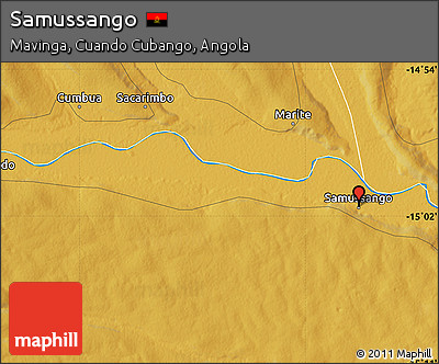 Physical Map of Samussango