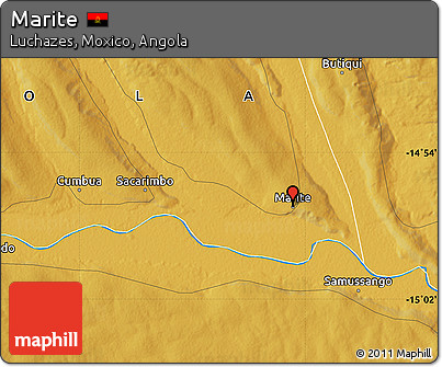 Physical Map of Marite