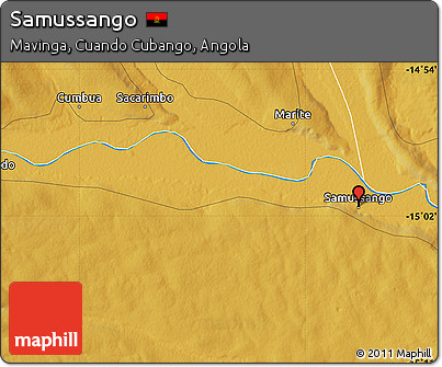 Physical Map of Samussango