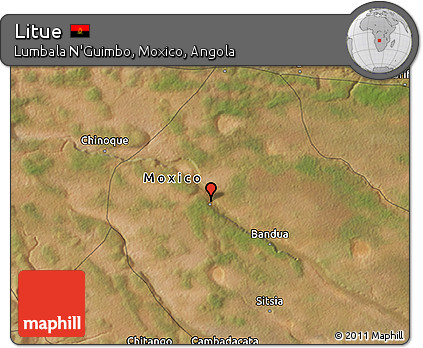 Satellite 3D Map of Litue